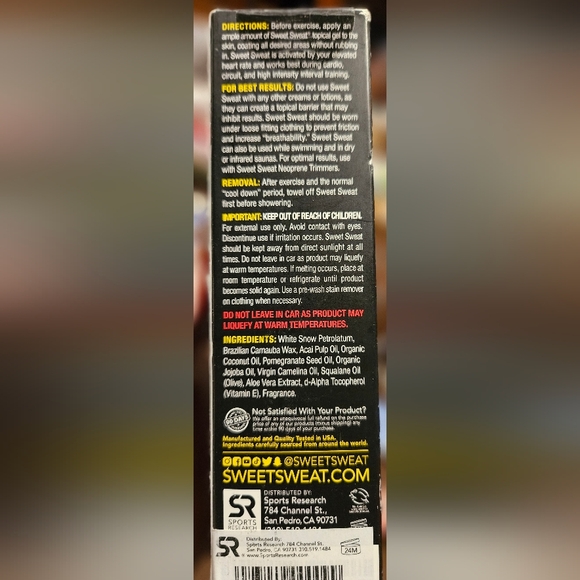 Sweet Sweat Workout Enhancer - Picture 2 of 3